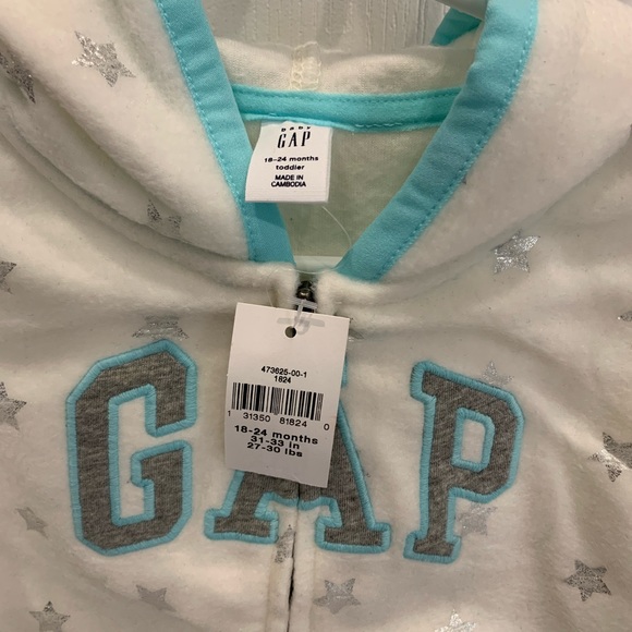 Gap hoodie size 18-24 months NWT ❄️ - Picture 3 of 4